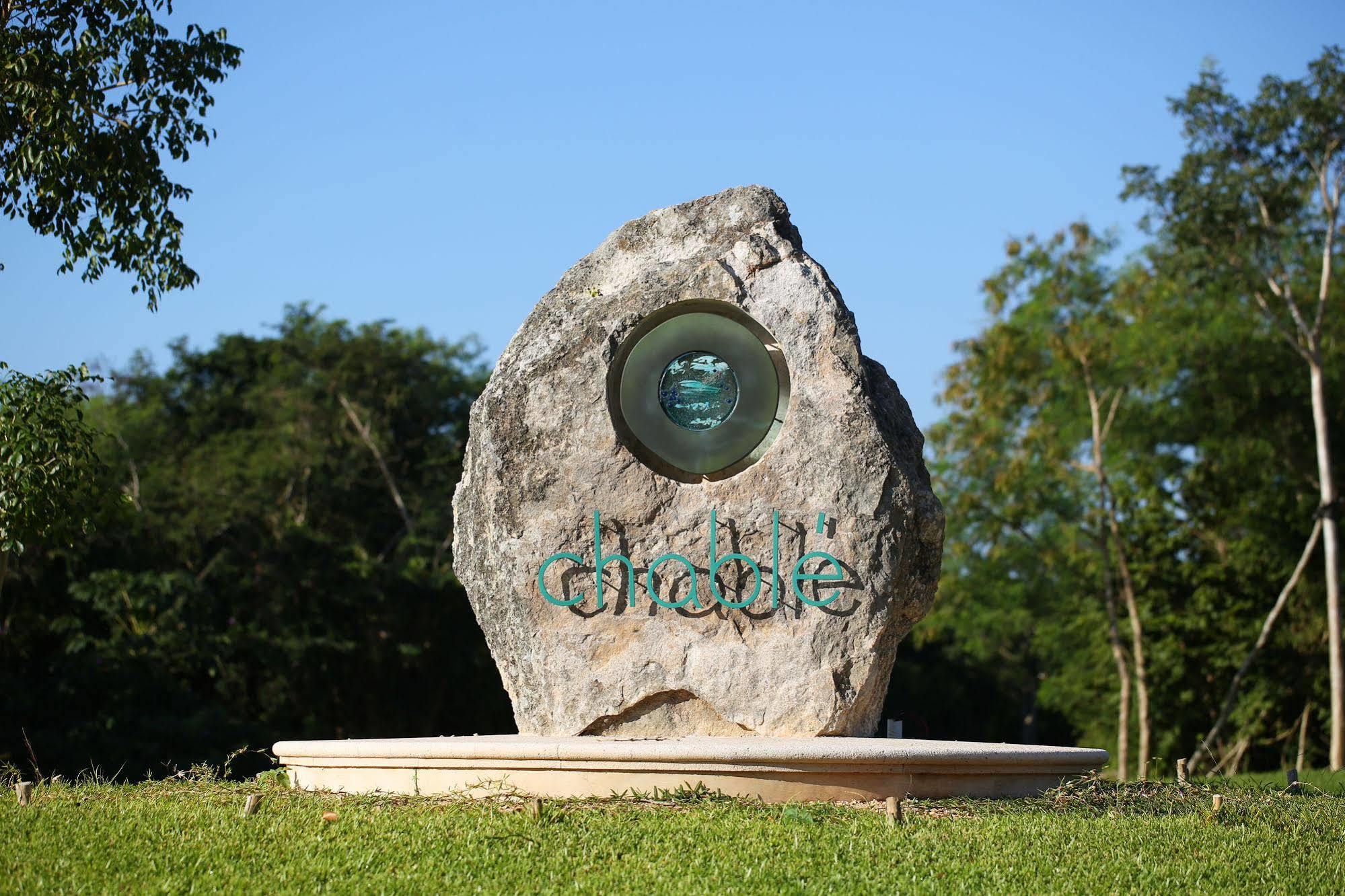 Chable Yucatan Hotel Chocholá Buitenkant foto